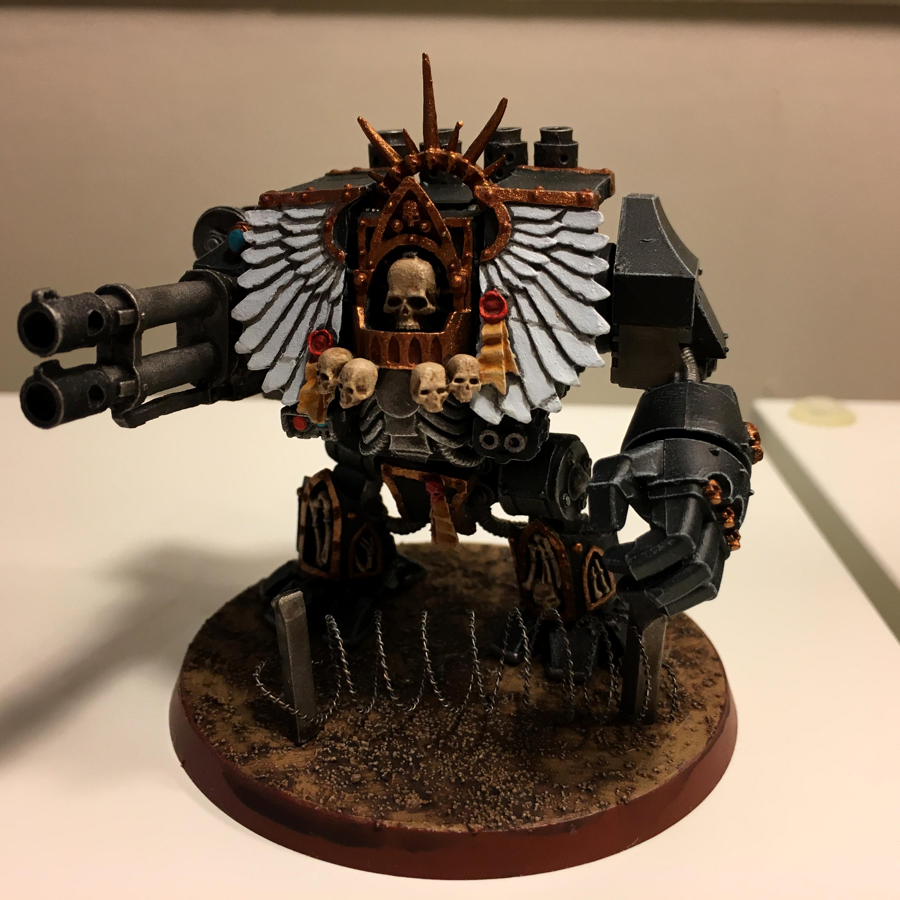 Autocannon, Chaplain, Dreadnought, World, Power Fist, Resin